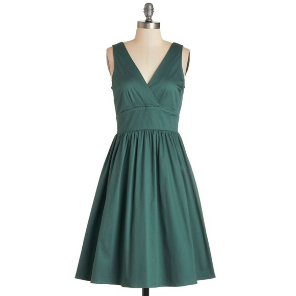 Fervour jade green dress XS/S NWOT - Picture 2 of 7